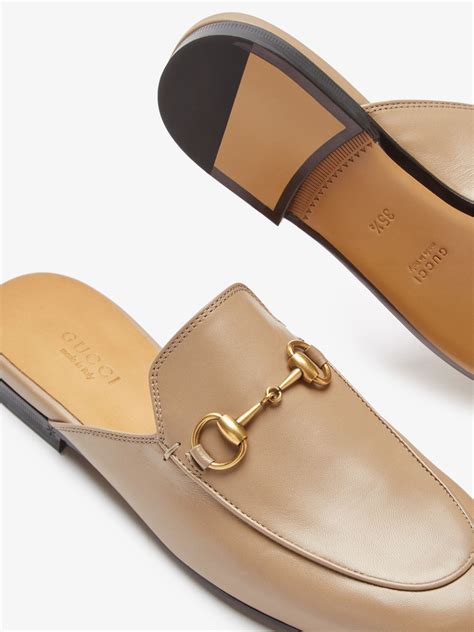 gucci mules beige|Gucci princetown mules on sale.